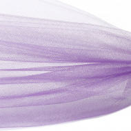 Фатин Кристалл средней жесткости блестящий арт.K.TRM шир.300см, 100% полиэстер цв. 69 К уп.5м - бледно-розовый