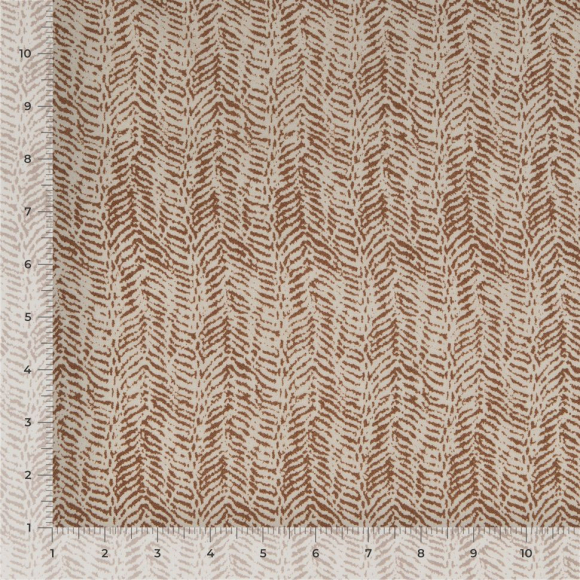 Ткань Штапель 105 г кв.м 100% вискоза шир.145 см арт.Р.32256.03 цв.03 бежевый уп.45м