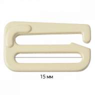 Крючок для бюстгальтера металл ARTA.F.2853 14,4мм, цв.126 бежевый, уп.50шт Крючок для бюстгальтера металл ARTA.F.2853 14,4мм, цв.126 бежевый, уп.50шт