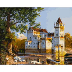 Картины по номерам Белоснежка арт.БЛ.281-AB Аниф 40х50 см
