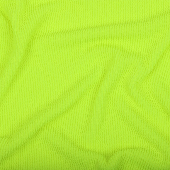 Ткань трикот. Бифлекс жатка арт.TBY-JB-14 490г/м? 92% ПЭ 8% спандекс шир.80см цв.14 яр. лимонный уп.3м