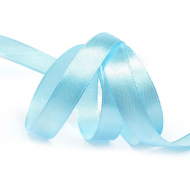 Лента атласная 12мм цв.3105 голубой IDEAL уп.27,4 м