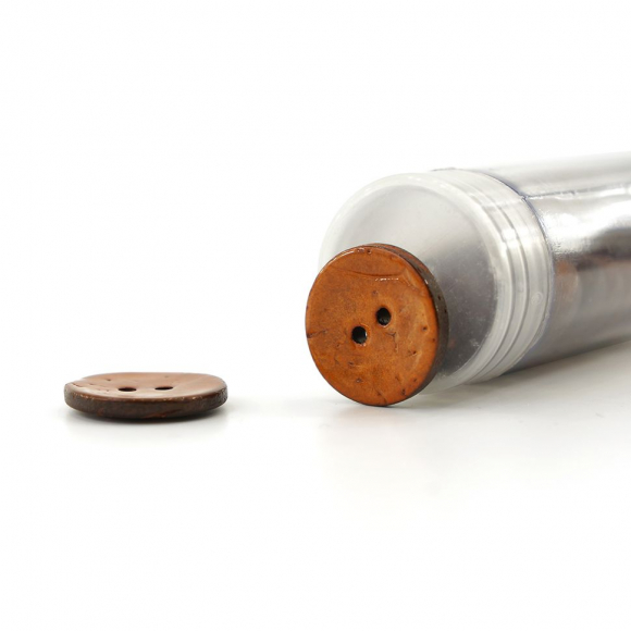 Пуговицы CONCEPT, размер 32, кокос, цвет COL.3 бронзовый