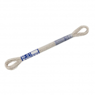 Нитки для вышивания Gamma мулине SM металлик 100% полиэстер 12 x 8 м цв.М-01 серебро