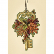 Набор для вышивания MILL HILL Ключ от осени 7х12 см