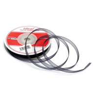 Лента капрон IDEAL арт.JF-001 шир.6мм цв.039 (4141/3192) черный уп.22,85 м