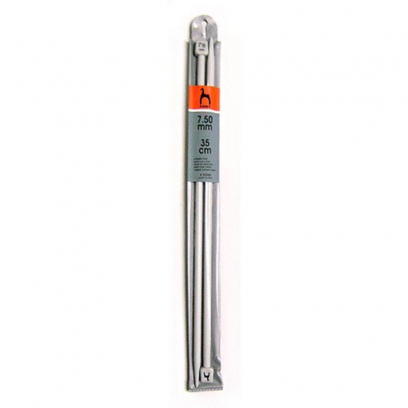 33266 PONY Спицы для вязания 35 см 7.50 мм, пластик