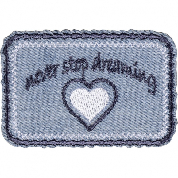 Термоаппликация "Никогда не переставай мечтать"