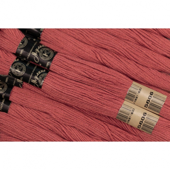 Нитки мулине цв.5606 12х10м С-Пб