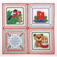 Набор для вышивания МАРЬЯ ИСКУСНИЦА арт.13.003.08 Рождественские истории. Глава 2 18х18 см