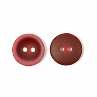 Пуговицы пластик CX K-65 цв.005 т.красный 24L-15мм, 2 прокола, 72 шт