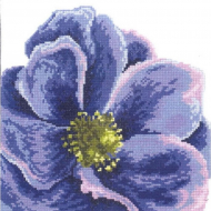 Набор для вышивания PERMIN арт.70-1151 Клематис 30х30 см