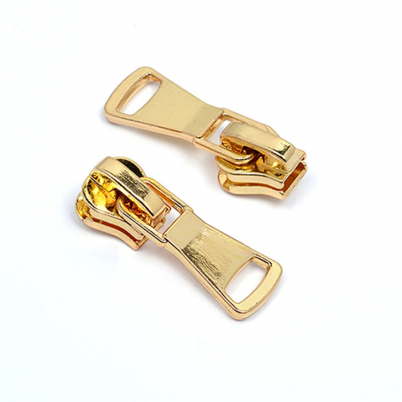 Замок MaxZipper автомат ТР#5 арт.TD26 цв.золото уп.100шт