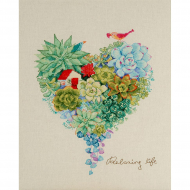 Набор для вышивания крестом XIU CRAFTS арт.2031303 Безмятежная жизнь 33х26,5 см