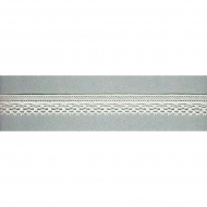 Мерсеризованное хлопковое кружево, 20 мм, цвет шампань