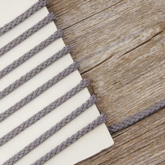 184867_Шнур PEGA хлопковый, цвет серый, 5,3 мм 184867_Шнур PEGA хлопковый, цвет серый, 5,3 мм