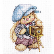 Набор для вышивания АЛИСА арт.0-192 Зайка Ми. Фотограф 10х13 см Набор для вышивания АЛИСА арт.0-192 Зайка Ми. Фотограф 10х13 см