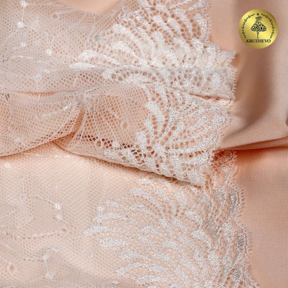 Кружево-стрейч KRUZHEVO арт.TBY.L2209 шир.180мм (под заказ)