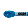 Нитки для вышивания Gamma мулине (0001-0206) 100% хлопок 24 x 8 м цв.0086 ярк.синий