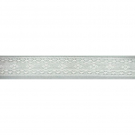 41705_Мерсеризованное хлопковое кружево, 30 мм, цвет белый