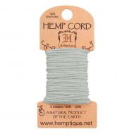 111011_Шнур HEMPTIQUE на мини-блистере #20 - 1 мм, 6 м 111011_Шнур HEMPTIQUE на мини-блистере #20 - 1 мм, 6 м
