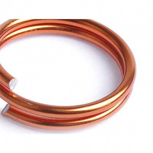 Проволока ? 1,5мм арт.ТВ-ALW-1,5 цв.12 медь рул.10м