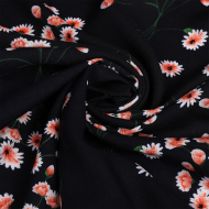 Ткань Штапель TBY Vi-8130-c2 плот 110г/м2 100% вискоза шир. 145 см цв.с2 синий рул.25м Ткань Штапель TBY Vi-8130-c2 плот 110г/м2 100% вискоза шир. 145 см цв.с2 синий рул.25м