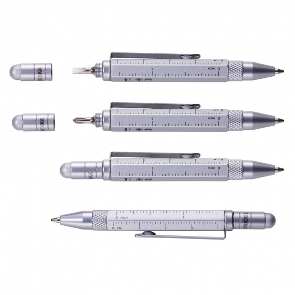 178334_Ручка шариковая TROIKA многофункциональная "CONSTRUCTION LILIPUT"