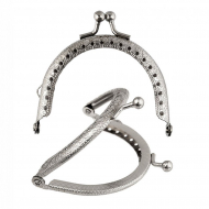 Фермуар Полукруг TBY.107980 70х50мм цв.никель уп.2шт