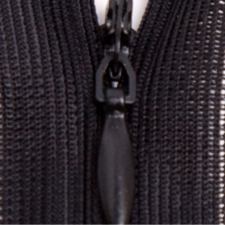 Молния потайная нераз 18см черный S-580 SBS уп.100шт