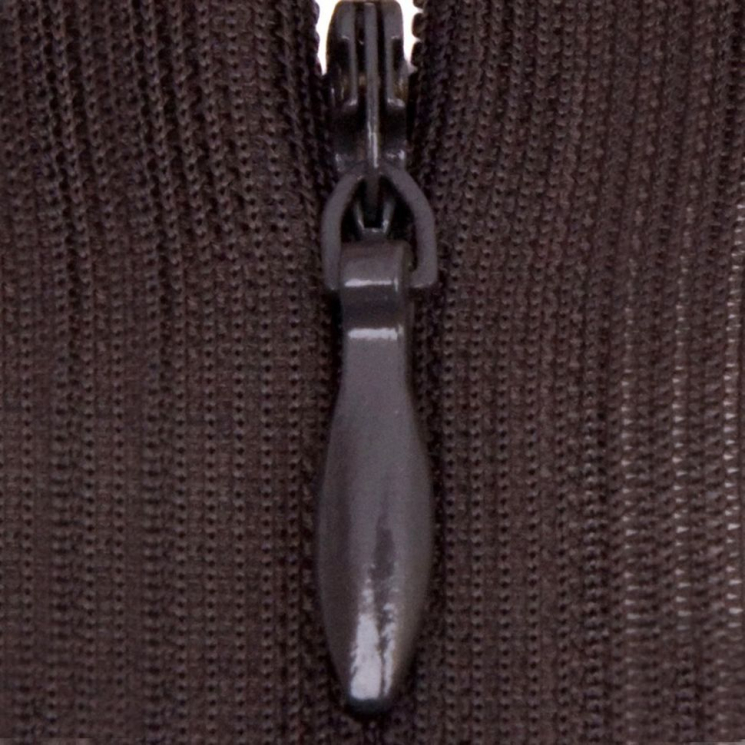 Молния потайная нераз 35см S-916 коричневый темный SBS уп.100шт