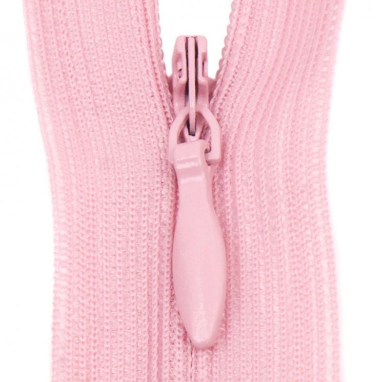 Молния потайная нераз 60см S-377 розовый грязный SBS уп.100шт