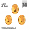Стразы пришивные акриловые MAGIC 4 HOBBY арт.MG.A.02 18x25 мм овал цв.10 желтый уп.50 шт